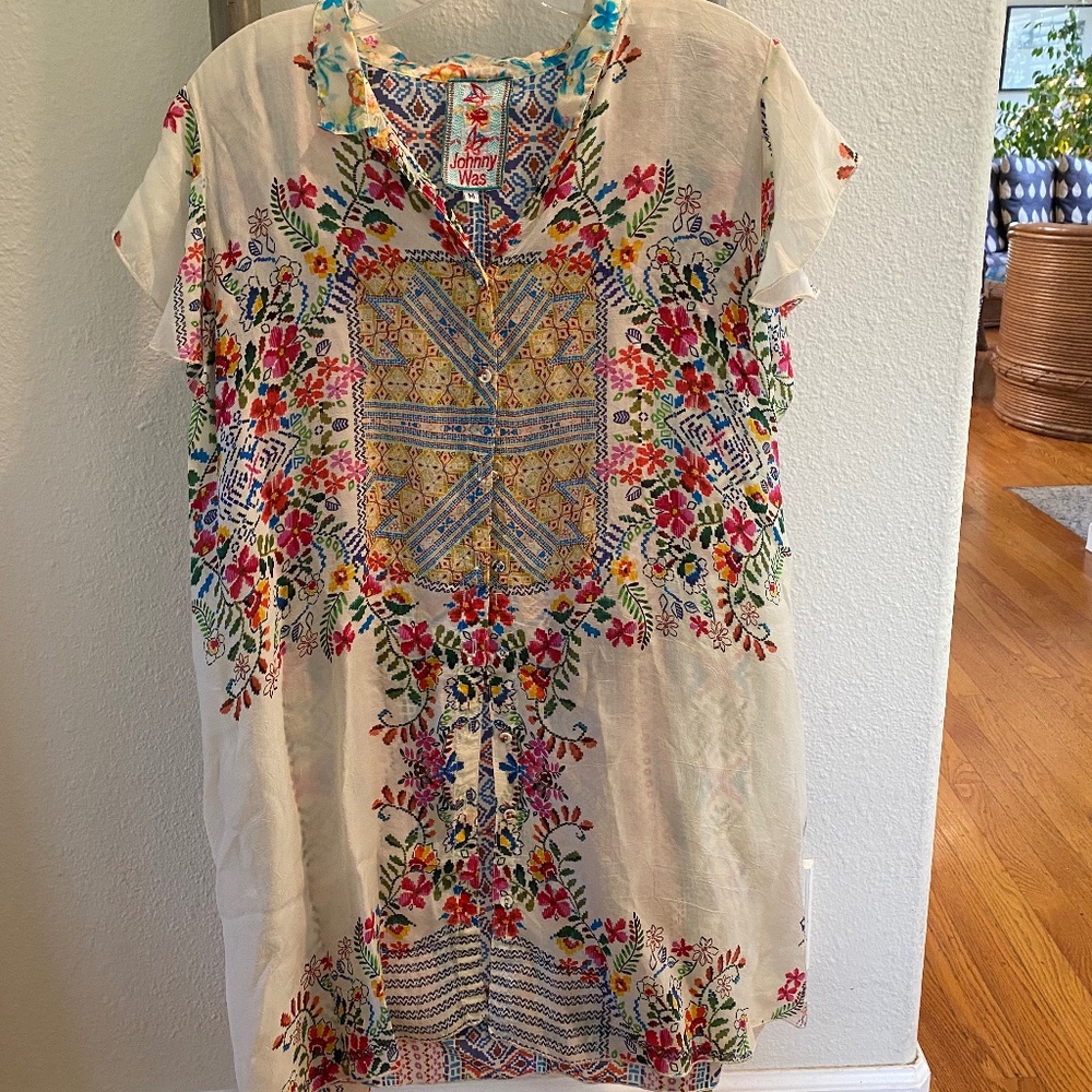 Johnny Was Blouse Tunic